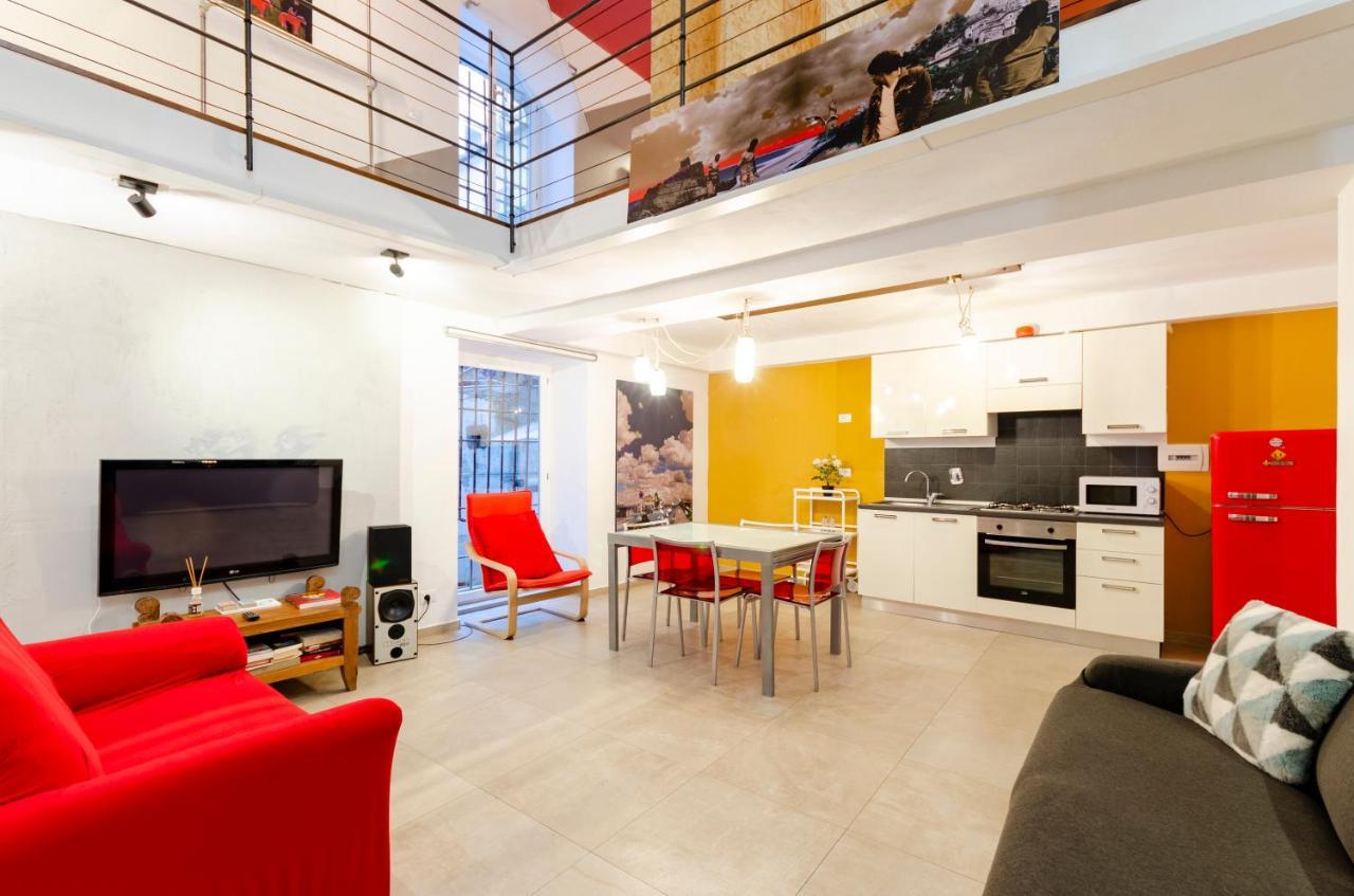 Ferienwohnung Joivy Vibrant Open-Plan Apt For 6 In Historic Centre Genua Exterior foto
