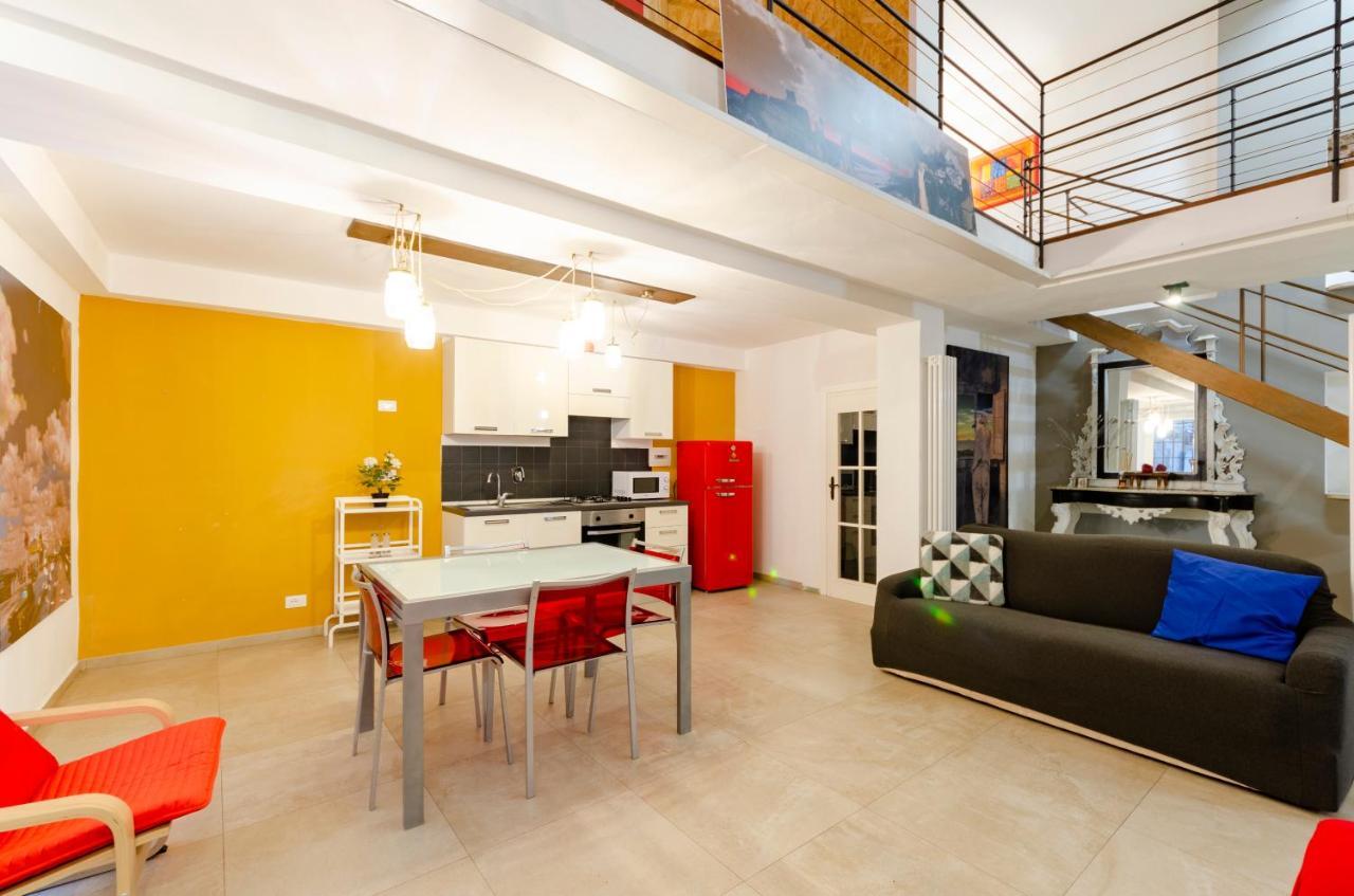 Ferienwohnung Joivy Vibrant Open-Plan Apt For 6 In Historic Centre Genua Exterior foto