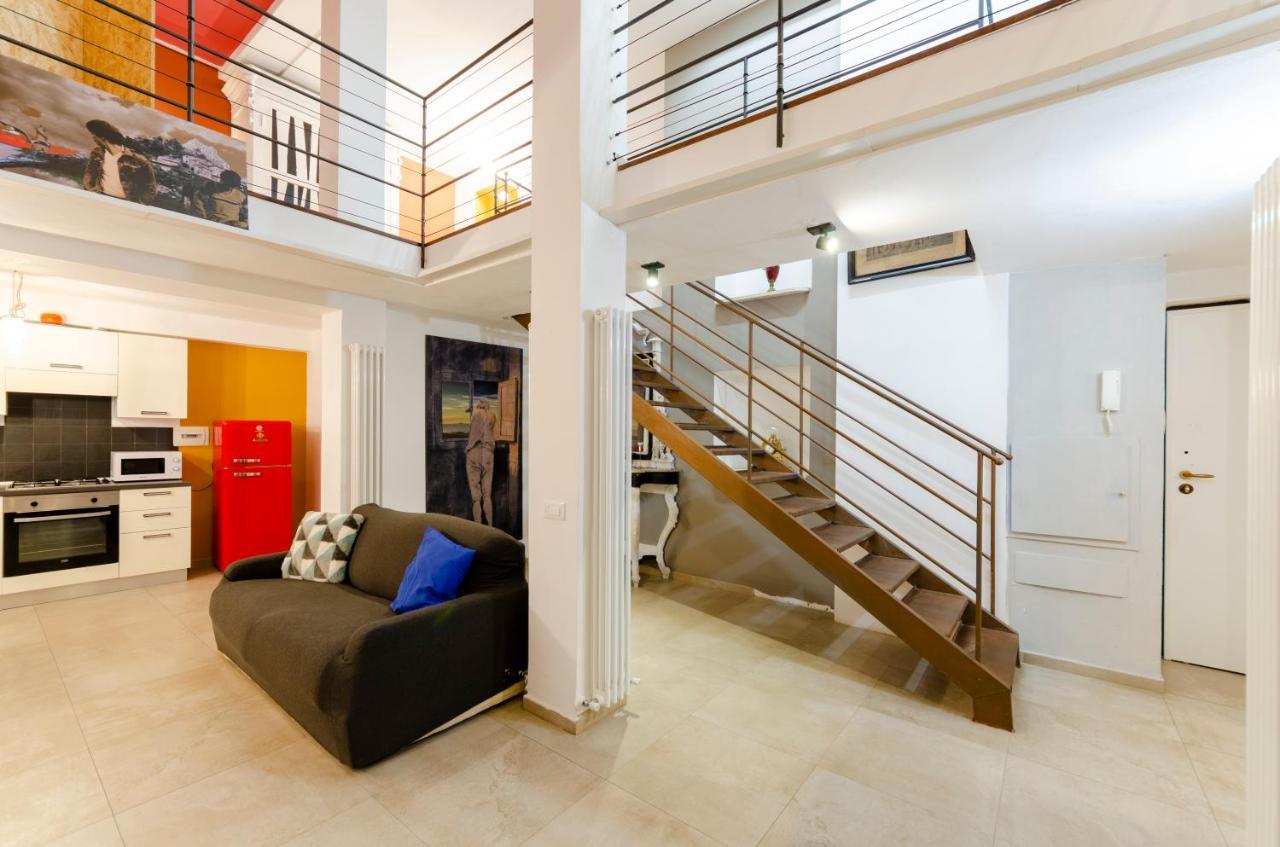 Ferienwohnung Joivy Vibrant Open-Plan Apt For 6 In Historic Centre Genua Exterior foto