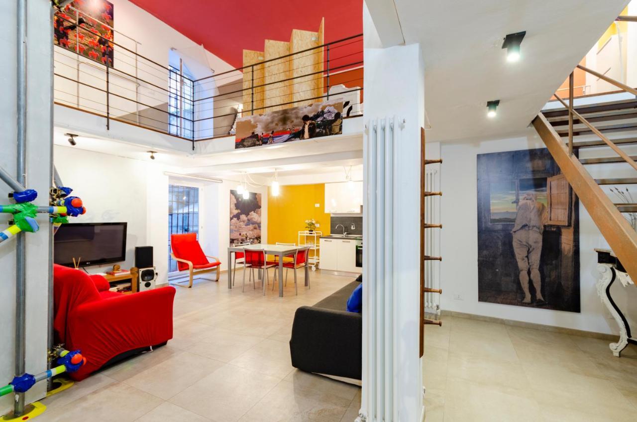 Ferienwohnung Joivy Vibrant Open-Plan Apt For 6 In Historic Centre Genua Exterior foto