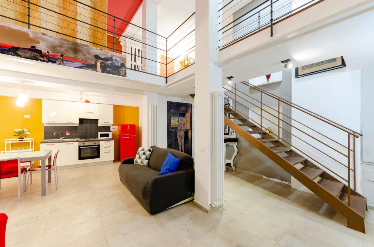 Ferienwohnung Joivy Vibrant Open-Plan Apt For 6 In Historic Centre Genua Exterior foto